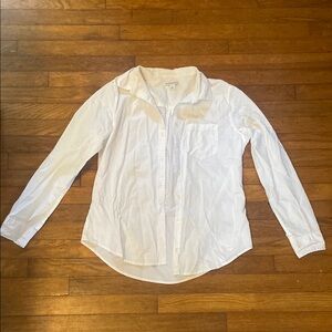 Classic White Button Down Shirt